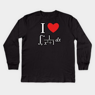 I love Pi Kids Long Sleeve T-Shirt